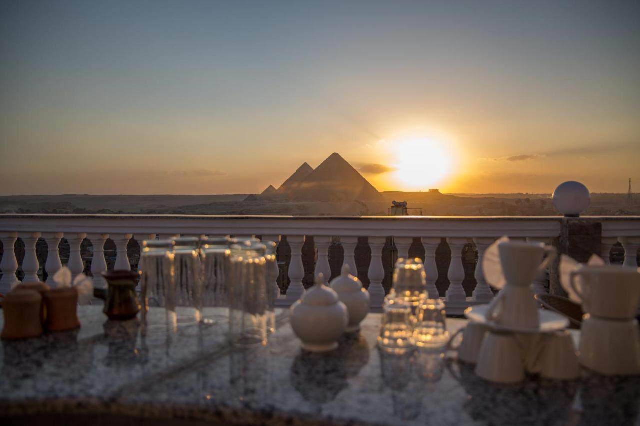 Heru Pyramids View Hotel Каир Экстерьер фото